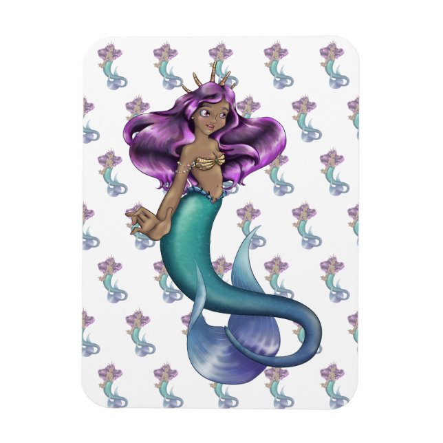 Mermaid Iole Magnet (Vertical)
