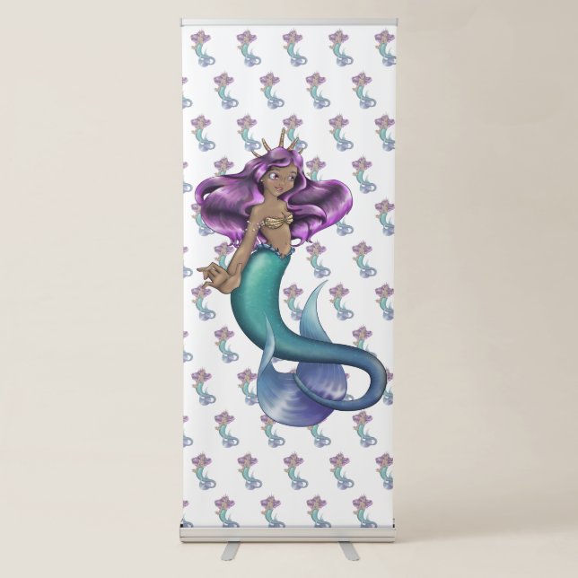 Mermaid Iole Retractable Banner (Front)