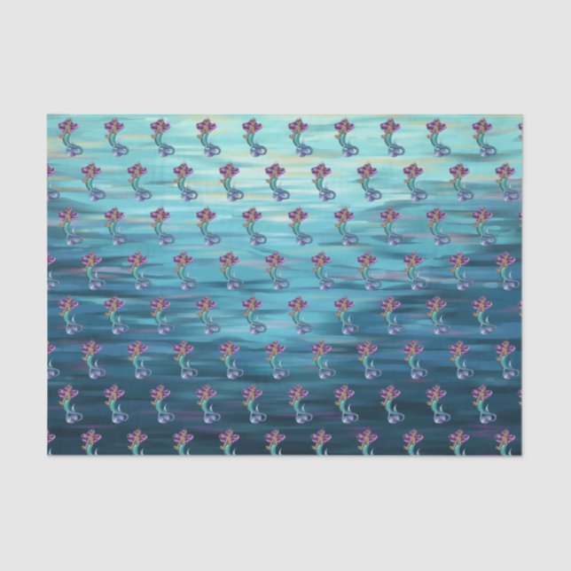 Mermaid Iole Tissue Paper (Front)