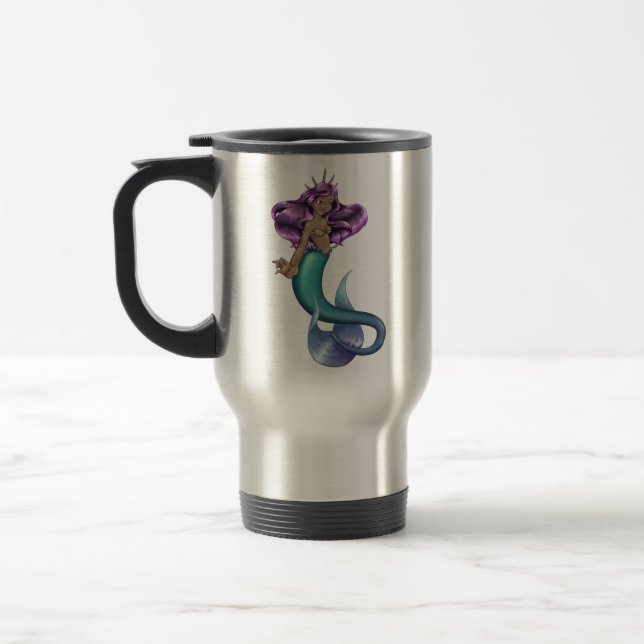 Mermaid Iole Travel Mug (Left)