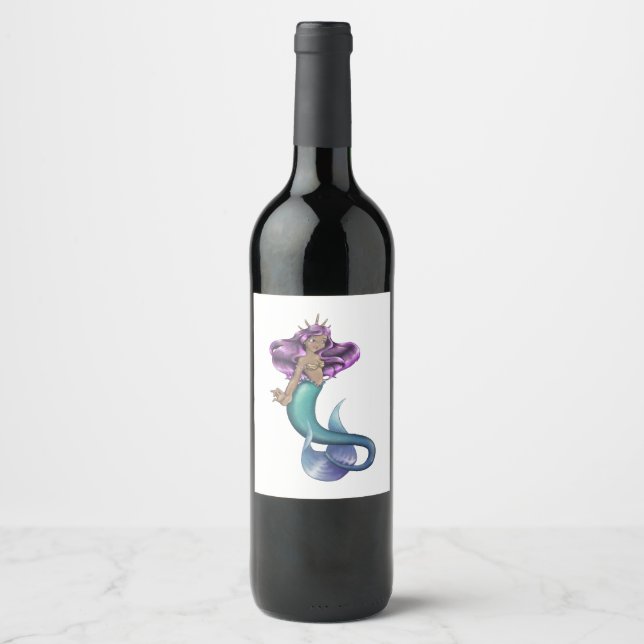 Mermaid Iole Wine Label (Front)