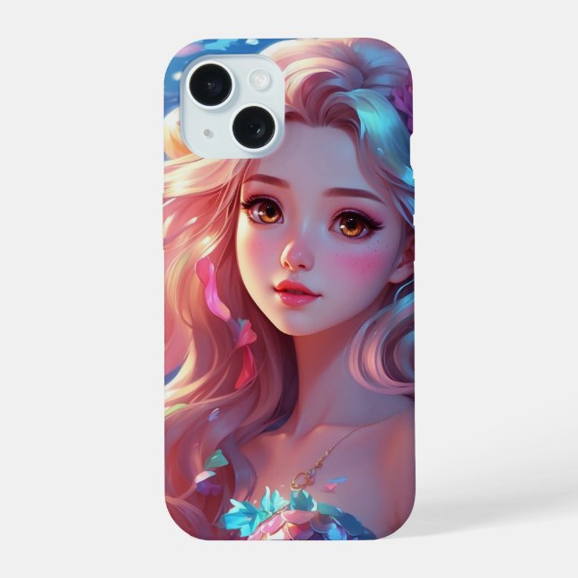Mermaid  iPhone 15 case (Back)