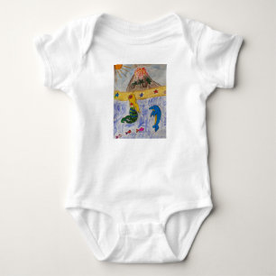 Mermaid Island Baby Bodysuit
