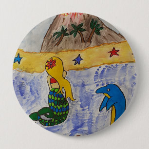 Mermaid Island Badge