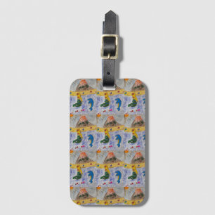 Mermaid Island Luggage Tag