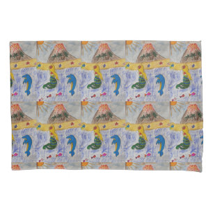 Mermaid Island Pillowcase