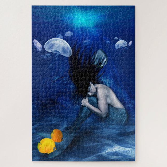 Mermaid Jigsaw Puzzle (Vertical)