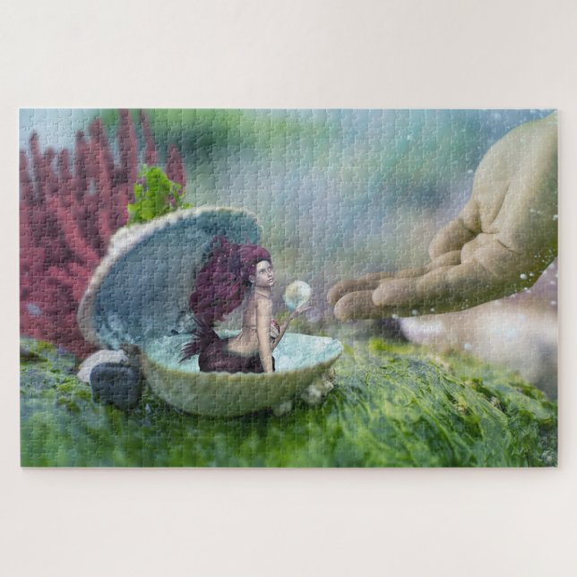 Mermaid Jigsaw Puzzle (Horizontal)