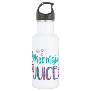 Mermaid Juice Funny Glitter handwritten 532 Ml Water Bottle