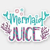 Mermaid Juice Water bottle Funny Drinking (Front)