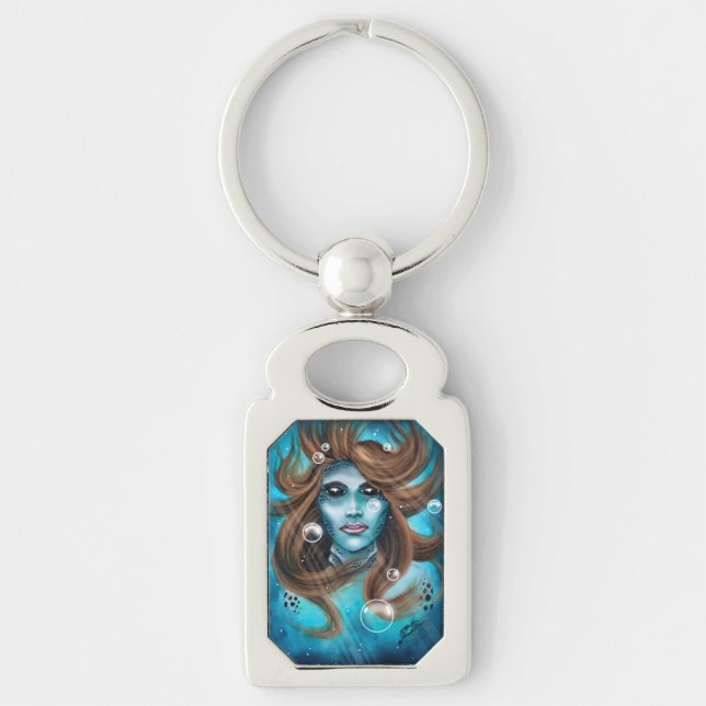 Mermaid  key ring (Front)