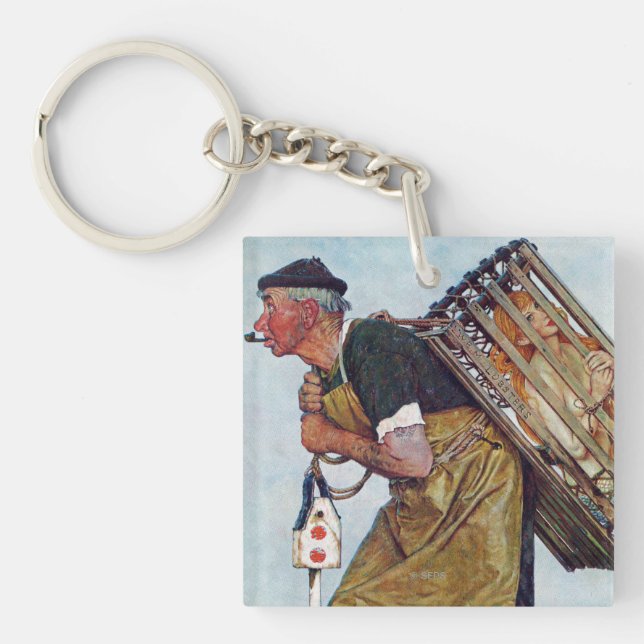 Mermaid Key Ring (Front)