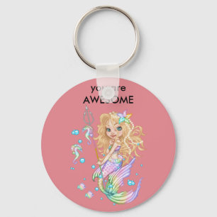 Mermaid keychain