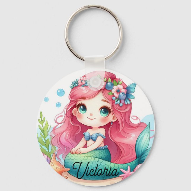 Mermaid keychain (Front)