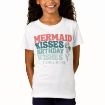 Mermaid Kisses Birthday Wishes Girls 