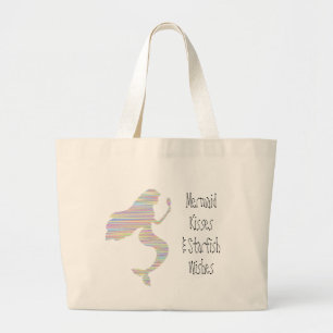 Mermaid Kisses Large Tote