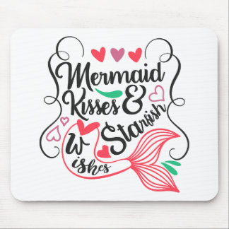 Mermaid Kisses Starfish Wishes Mouse Mat