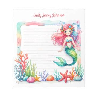 Mermaid Lagoon Notepad