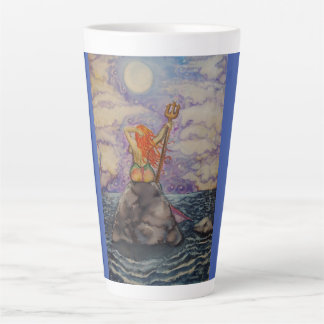 Mermaid:  Lat Star on the Right Latte Mug