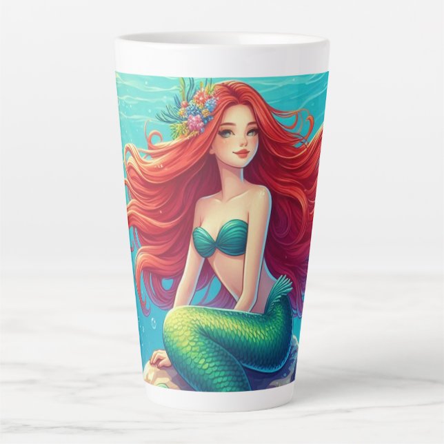 Mermaid Latte Mug (Front)