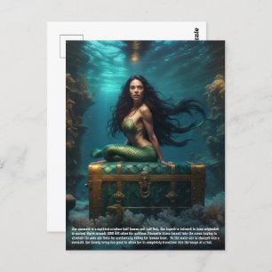 Mermaid Legend Postcard
