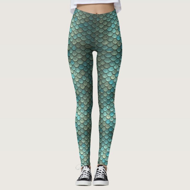 Mermaid leggings (Front)