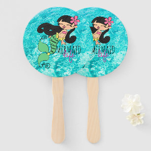 Mermaid Life BH Hand Fan