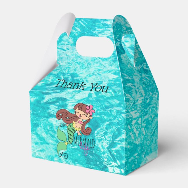 Mermaid Life Favour Box (Front Side)