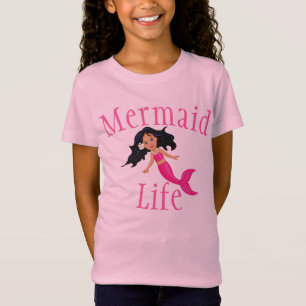 Mermaid Life Girls T-Shirt