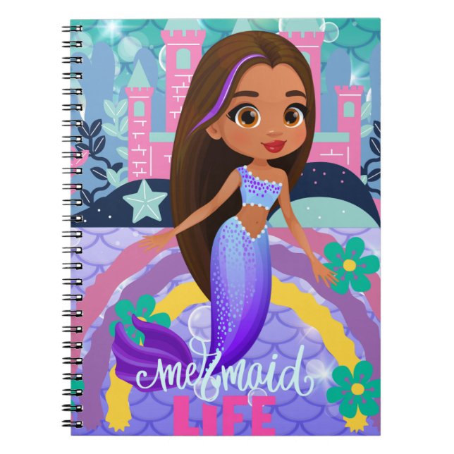 Mermaid Life Notebook (Front)