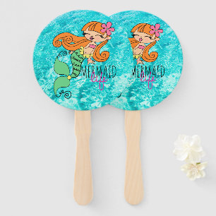 Mermaid Life RH Hand Fan
