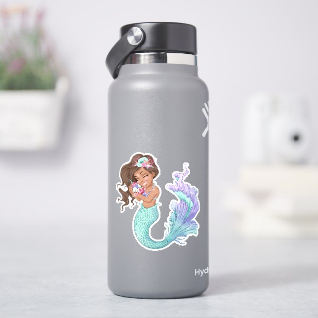 Mermaid Life Vinyl Stickers (HydroFlask)