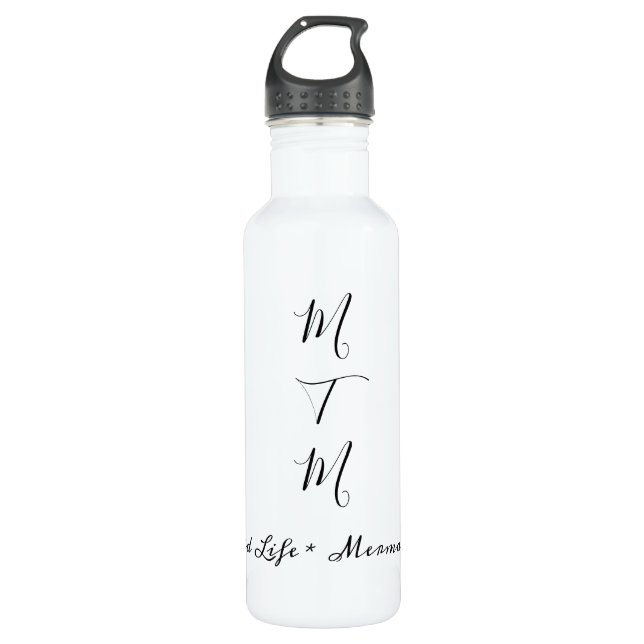 Mermaid Life Water Bottle by MTM (Front)