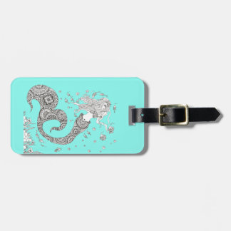 Mermaid Luggage Tag