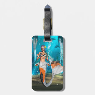 Mermaid Luggage Tag