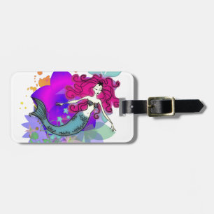 Mermaid Luggage Tag