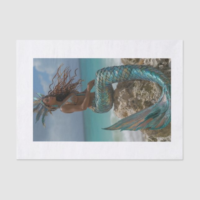 Mermaid Lyfe14 Tissue Paper (Front)