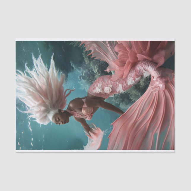 Mermaid Lyfe6 Tissue Paper (Front)