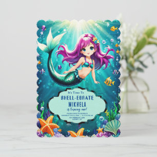 Mermaid Magic Birthday Invitations – Splash