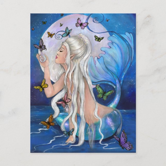 "Mermaid Magic" postcard (Front)