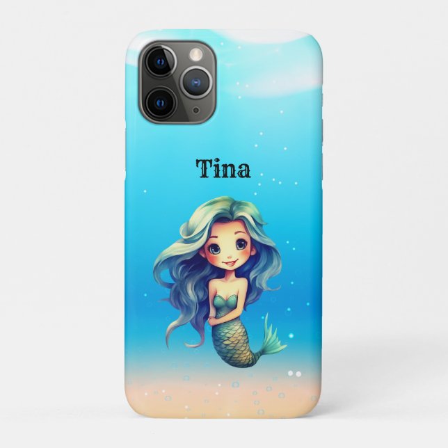 Mermaid Magic Under The Sea Case-Mate iPhone Case (Back)