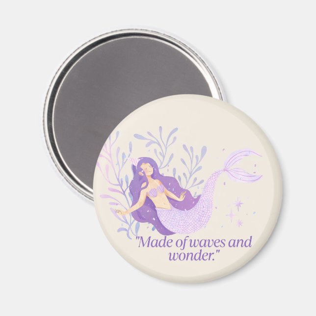 "Mermaid" Magnet (Front/Back)