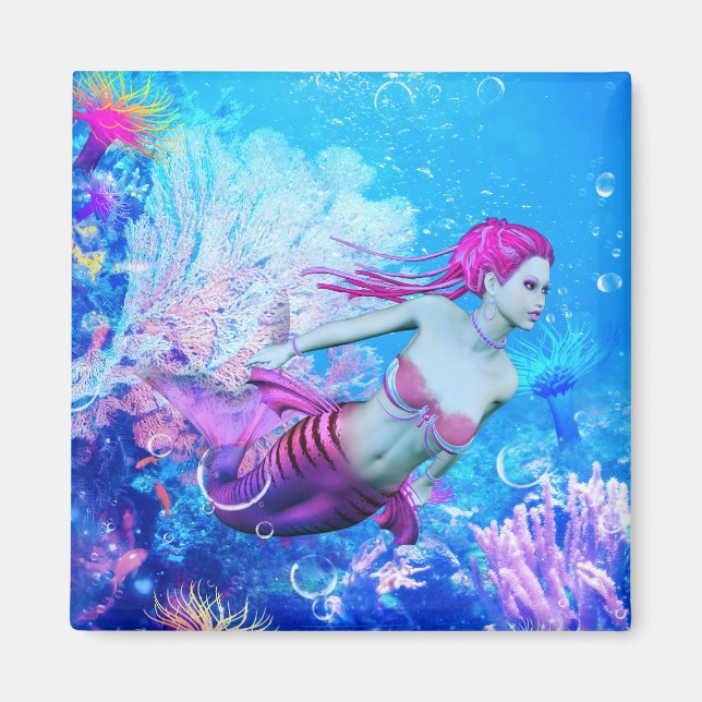 Mermaid Magnet (Front)