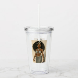 Mermaid Manifestation Acrylic Tumbler