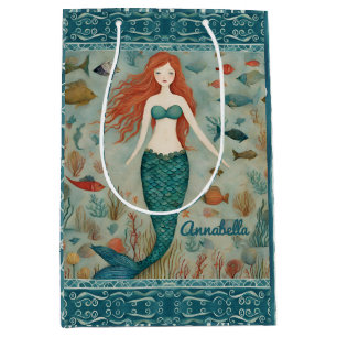 Mermaid  medium gift bag