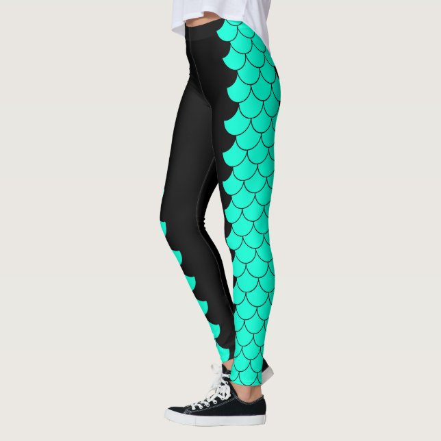 Mermaid Metamorphosis Leggings (Left)