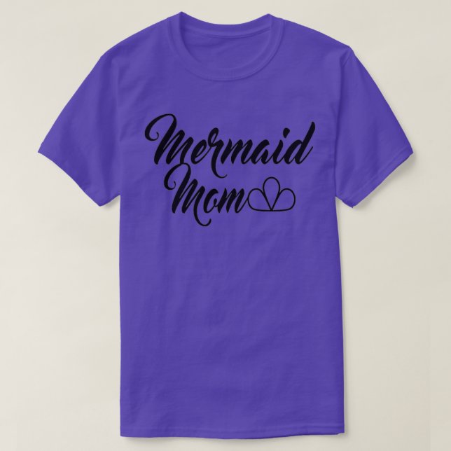 Mermaid mom 1 T-Shirt (Design Front)