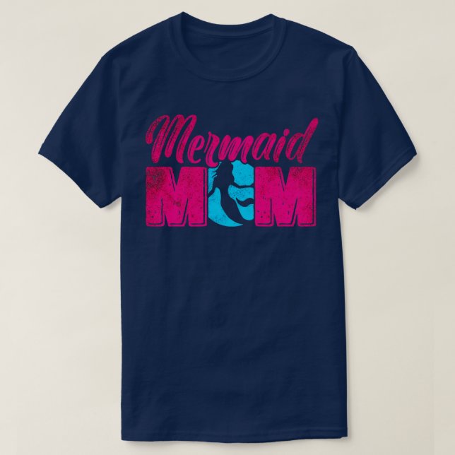 Mermaid Mom T-Shirt (Design Front)