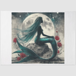 Mermaid Moon Tissue Paper