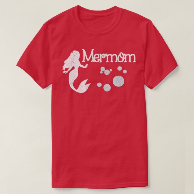 Mermaid Mum 5 T-Shirt (Design Front)